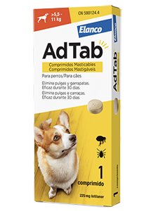 ADTAB PERRO 225 mg. (5,5 - 11 Kg.) 3 comprimidos